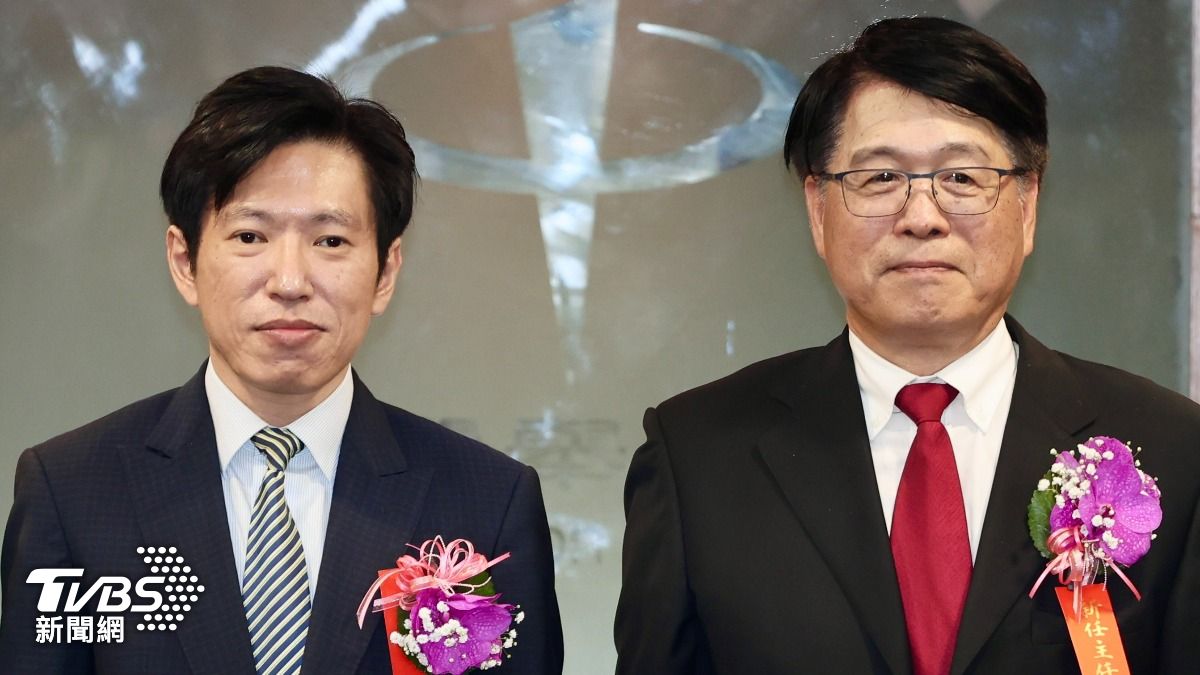 中選會今（27）日舉辦交接典禮，並由行政院秘書長張惇涵擔任監交人。（圖／華子琛攝）