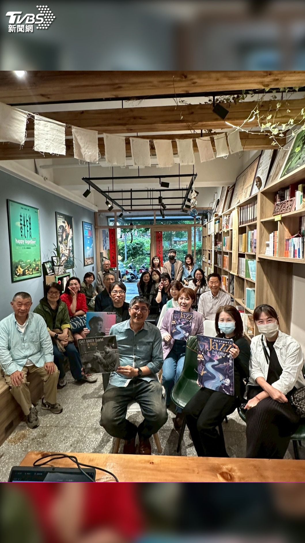活動不僅吸引眾多爵士樂迷，還有多位藝文與企業界重磅嘉賓到場支持，展現了爵士文化在台灣藝文圈的深厚影響力。(圖/TVBS)
