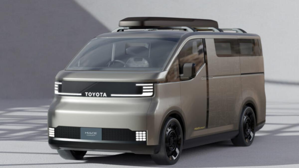2025年日本移動展發表的HiAce概念車可能會是新一代HiAce的設計雛形。(圖/Toyota提供)