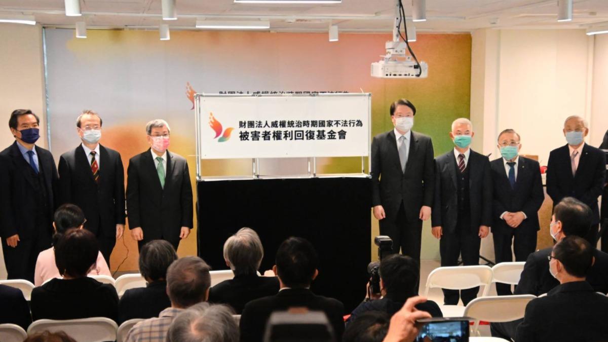 時任行政院長陳建仁於2023年2月揭牌運作。(圖/行政院提供)