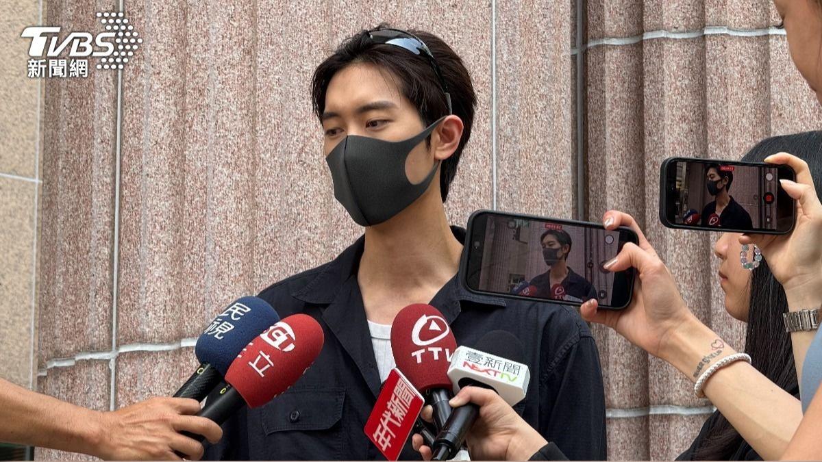 范姜彥豐今於庭上求償100萬，粿王律師認諾願賠償。（圖／沈建邦攝）