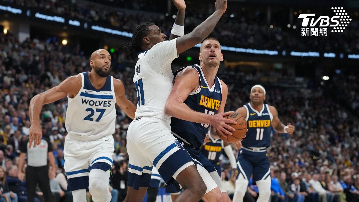 NBA季後賽/灰狼25失誤!約基奇大三元 金塊續命仍2:3落後