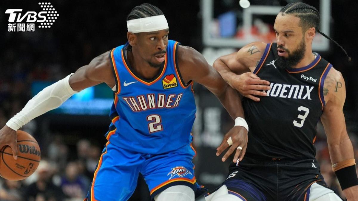 NBA季後賽/連三季首輪橫掃!雷霆4比0淘汰太陽強勢晉級