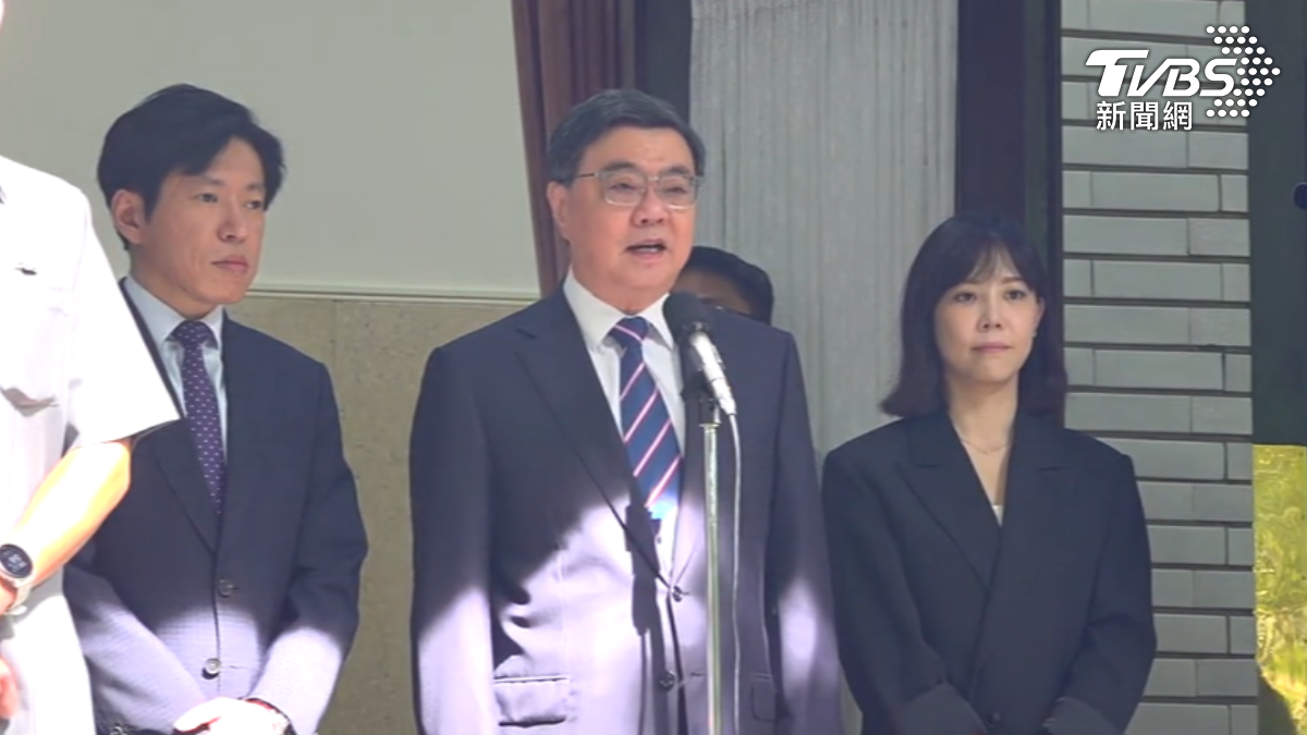 針對游盈隆指用《國籍法》處理陸配參政牽強，卓榮泰強調做法沒錯。（圖／TVBS）