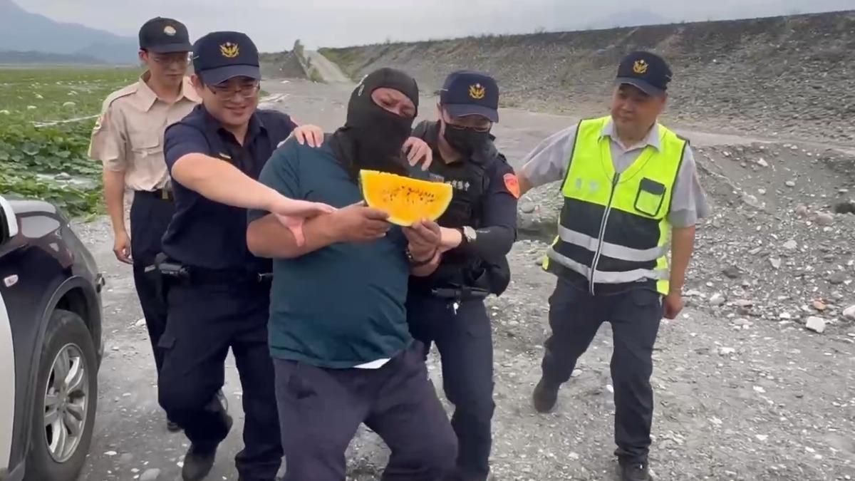 所長竟然去偷瓜？玉里警短片網瘋傳　科技護瓜全軍出動