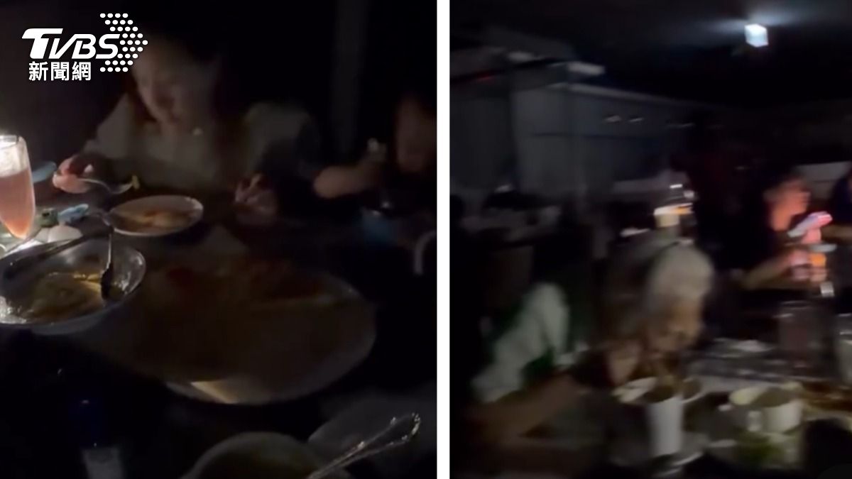 快訊/台中2217戶停電!民眾摸黑吃飯 家樂福也遭殃