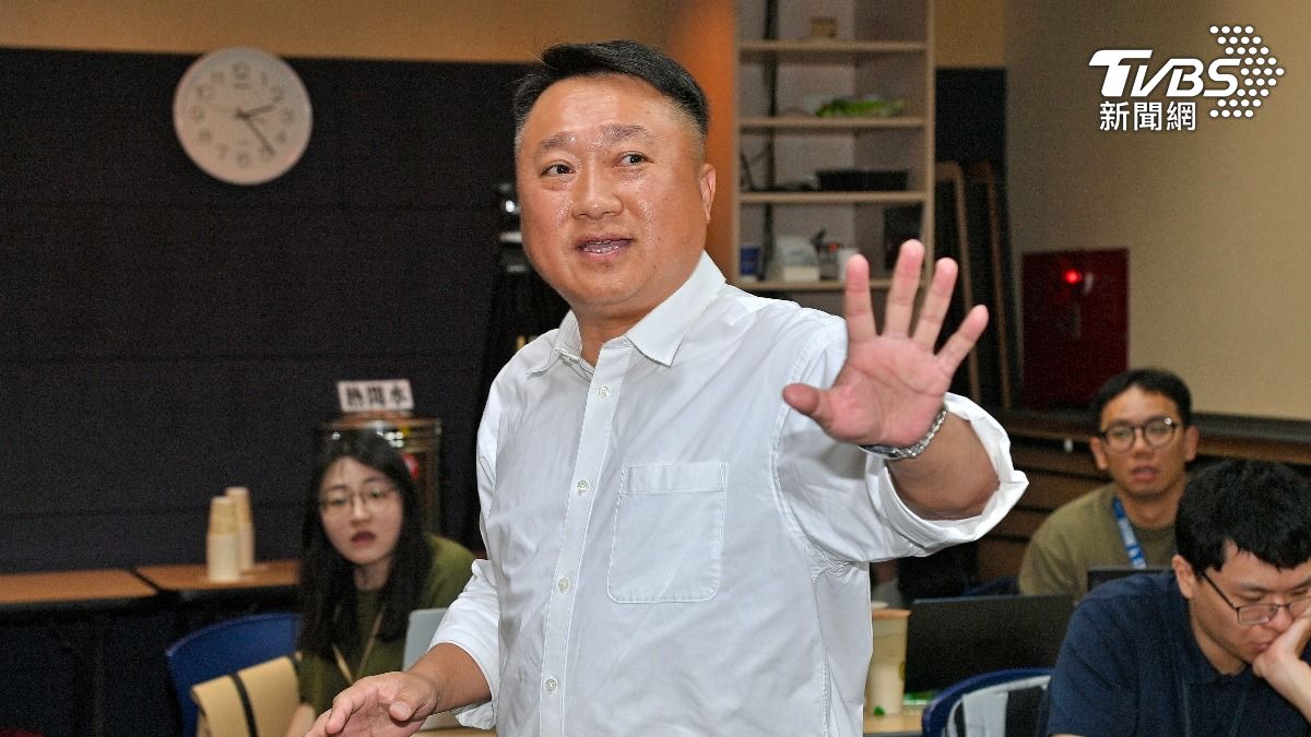 國民黨組發會主委李哲華。（圖／胡瑞麒攝）