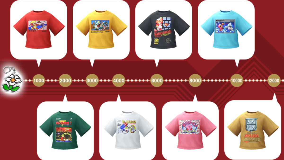 活動期間完成指定任務,可獲得任天堂多款經典角色的飾品。(圖/翻攝自pikminbloom)