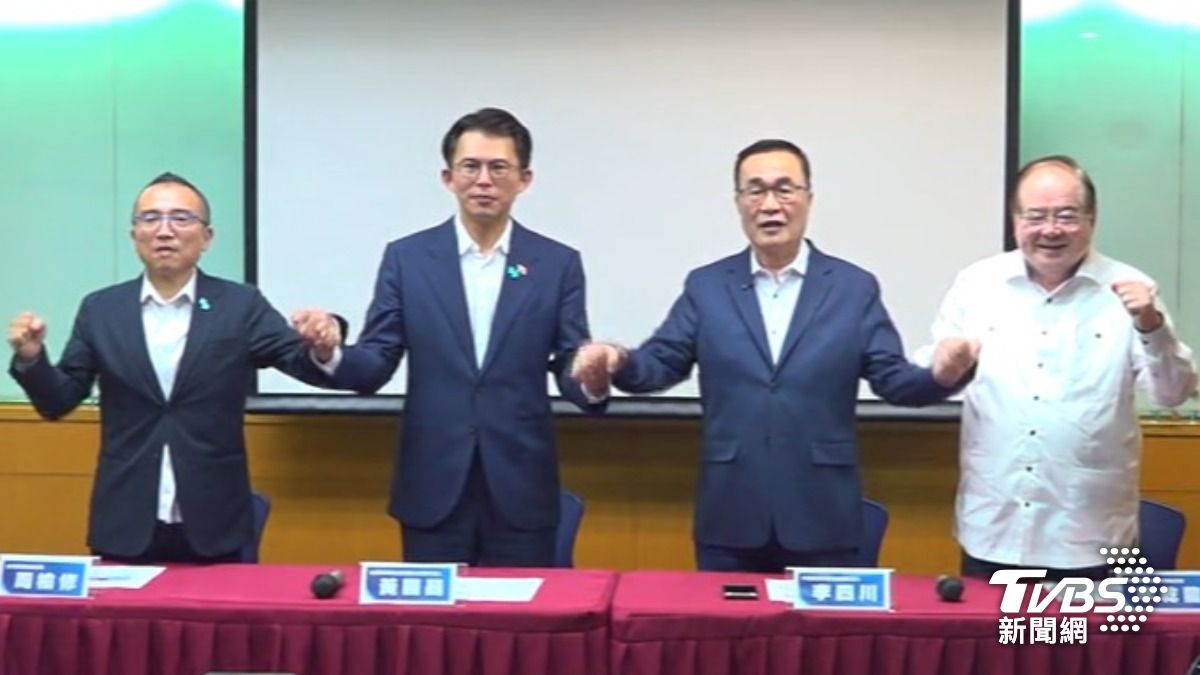 李四川與黃國昌(圖/TVBS資料畫面)