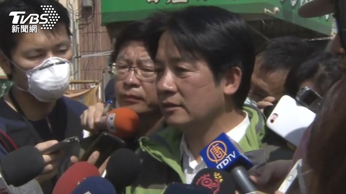 賴清德早在10年前擔任台南市長時,就已出面澄清拆橋並未影響台南救災。(圖/TVBS)