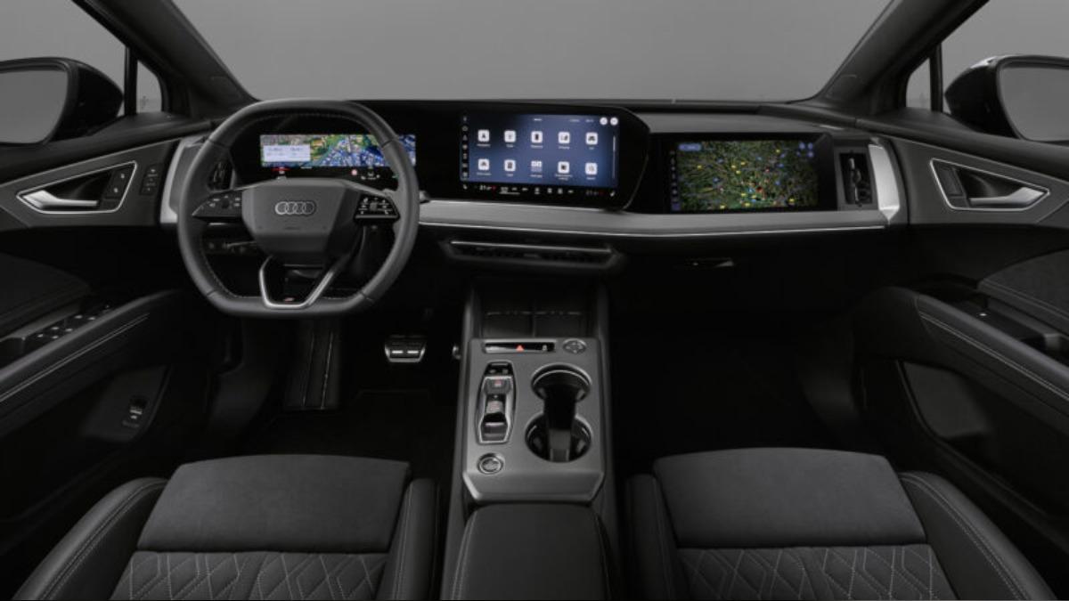 改款Q4 e-tron家族座艙設計朝向Audi新世代家族車款看齊。(圖/Audi提供)