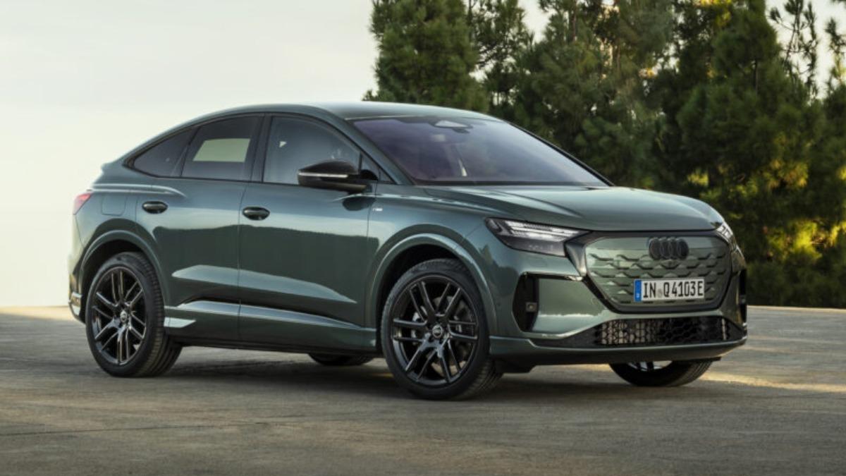 Audi同步修改Q4 e-tron家族的車頭設計細節。(圖/Audi提供)