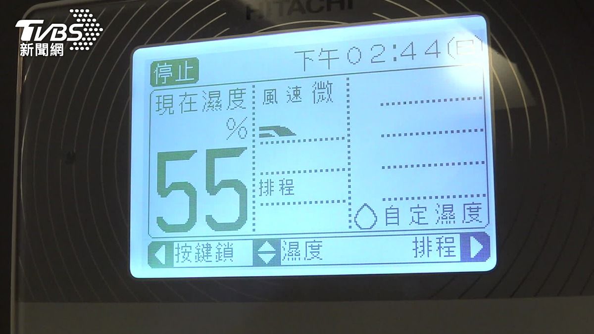 基隆人家家戶戶都有除濕機，防止屋內太潮濕。（圖／TVBS）