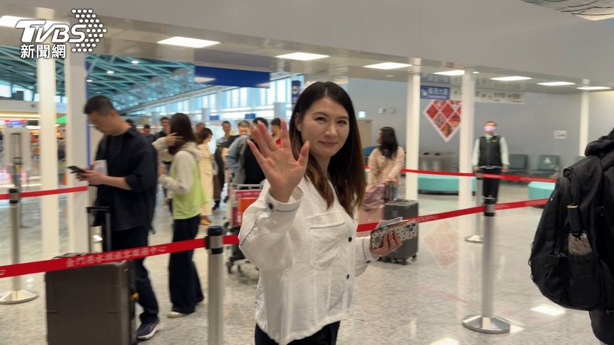 上海旅遊踩線團今(29)日下午結束在金門3天行程返回中國。(圖/程子奕攝)