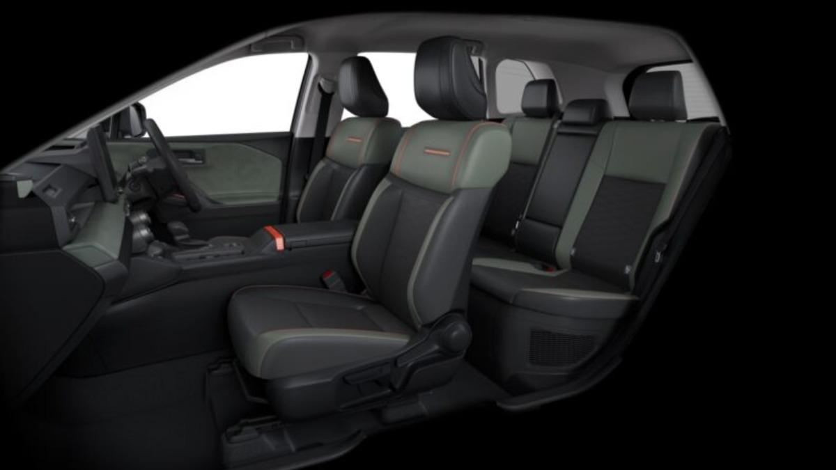 RAV4 HEV Adventure提供「Mineral」礦石綠內裝配色。(圖/Toyota提供)