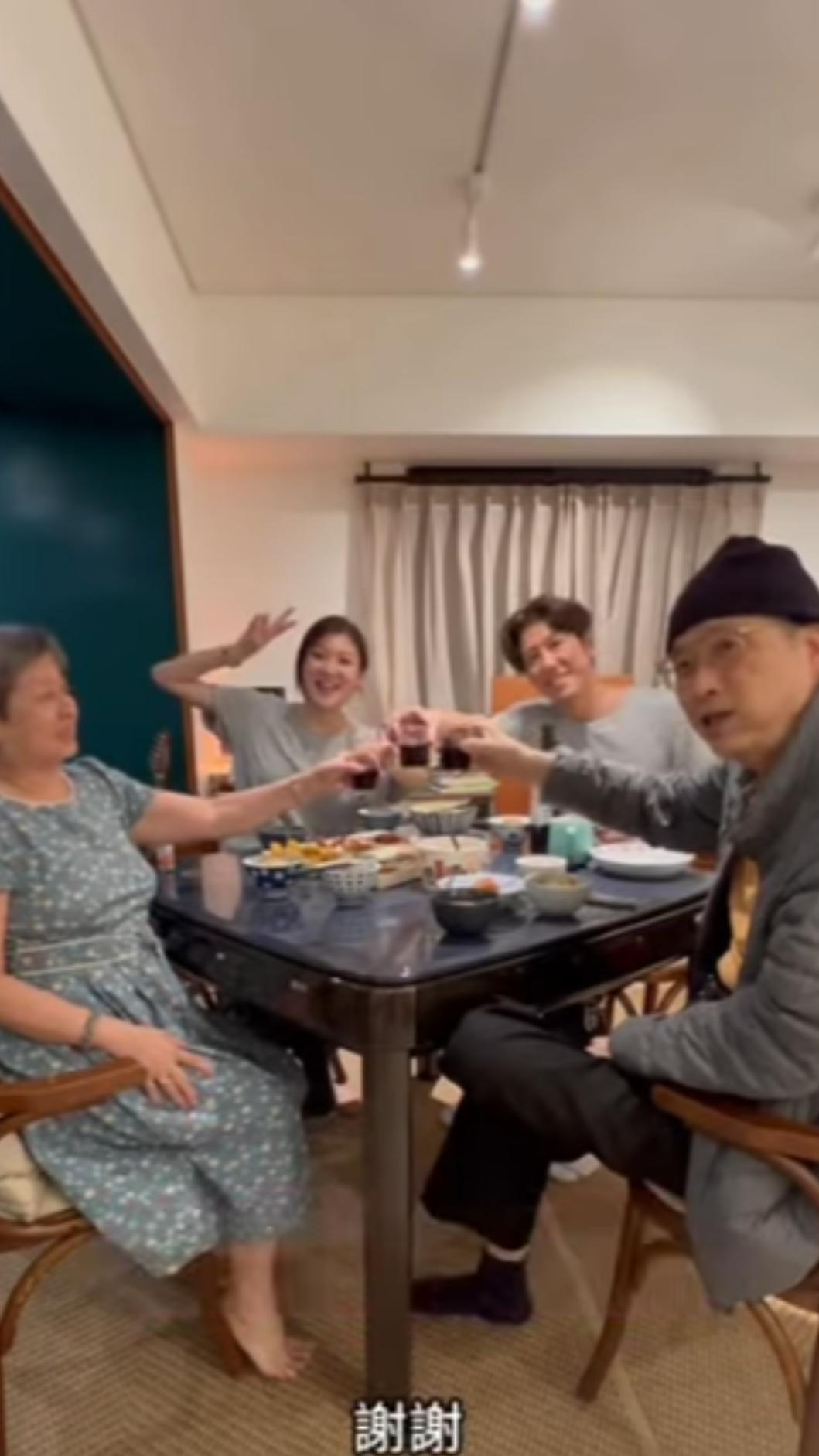 林逸欣爸爸過世。（圖／翻攝自林逸欣臉書）