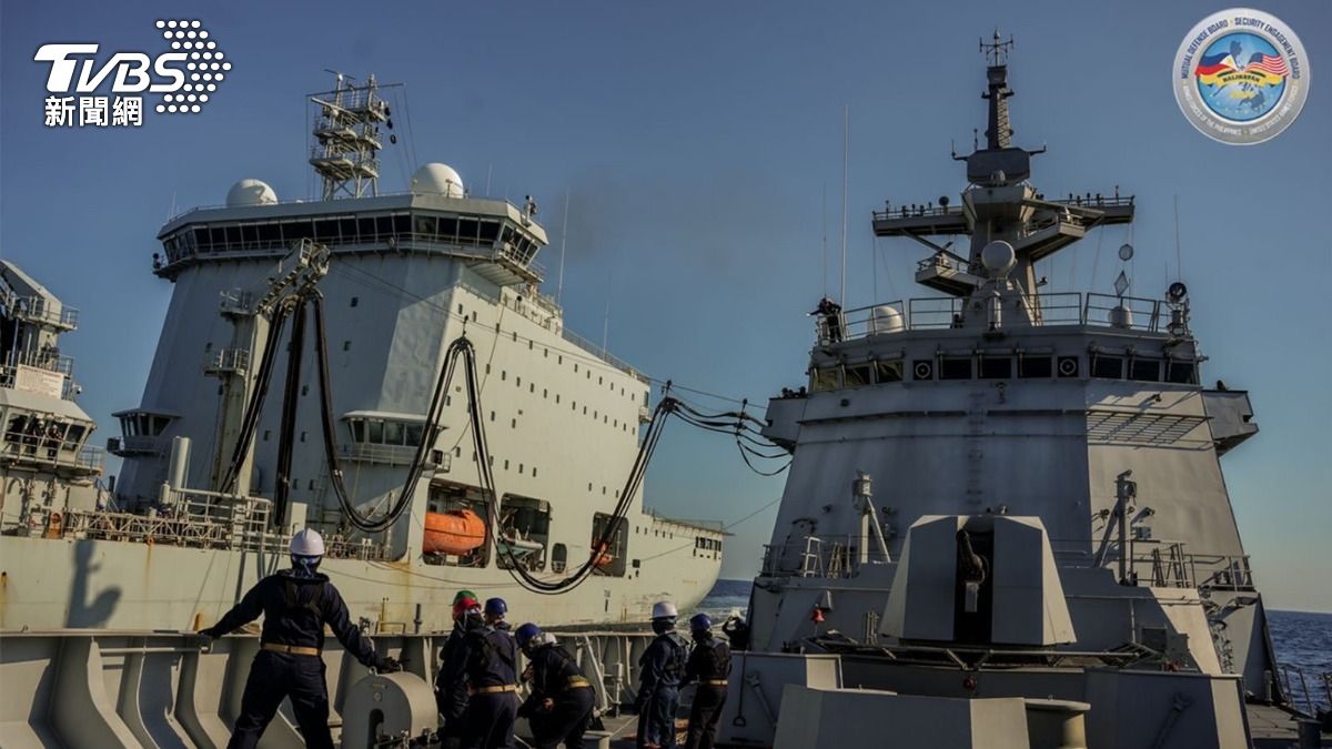 菲律賓飛彈巡防艦「米格爾·馬爾瓦爾號」。(圖/AFP菲律賓武裝部隊)