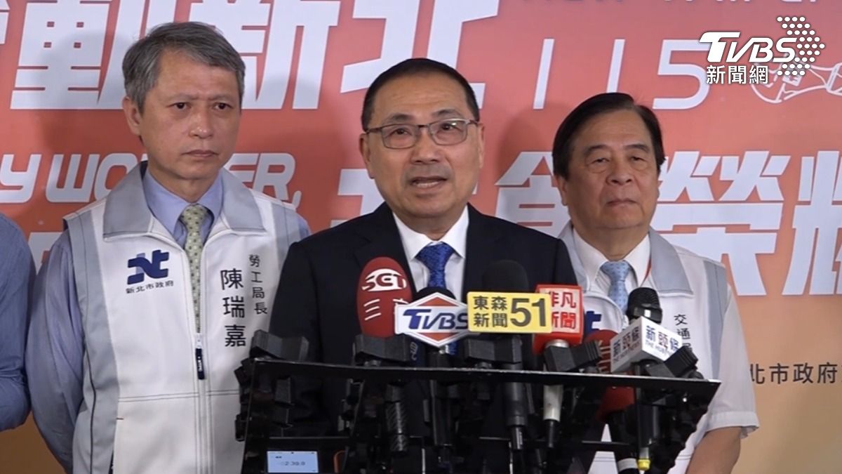 侯友宜不忍了!罕見曝這6字挺韓國瑜 喊國防預算不低於GDP3%