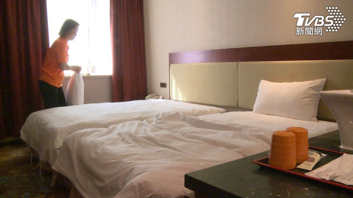 跨國勞動力精進方案上路,開放旅宿業聘中階移工。(圖/TVBS)