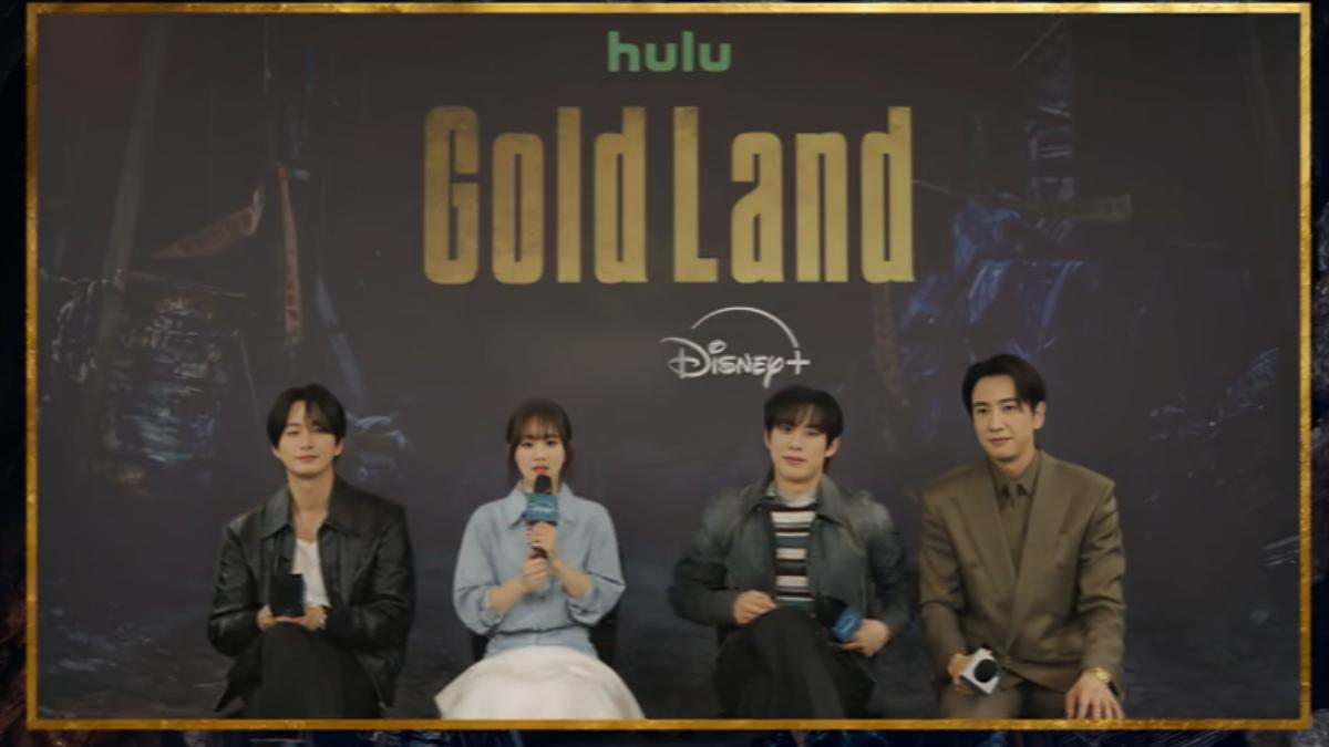 《賭金》演員跨海接受視訊專訪。(圖/Disney+提供)