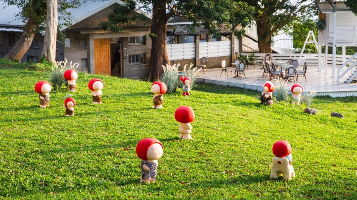 莊園戶外地景藝術超療癒。(圖/Galerie Douze提供)