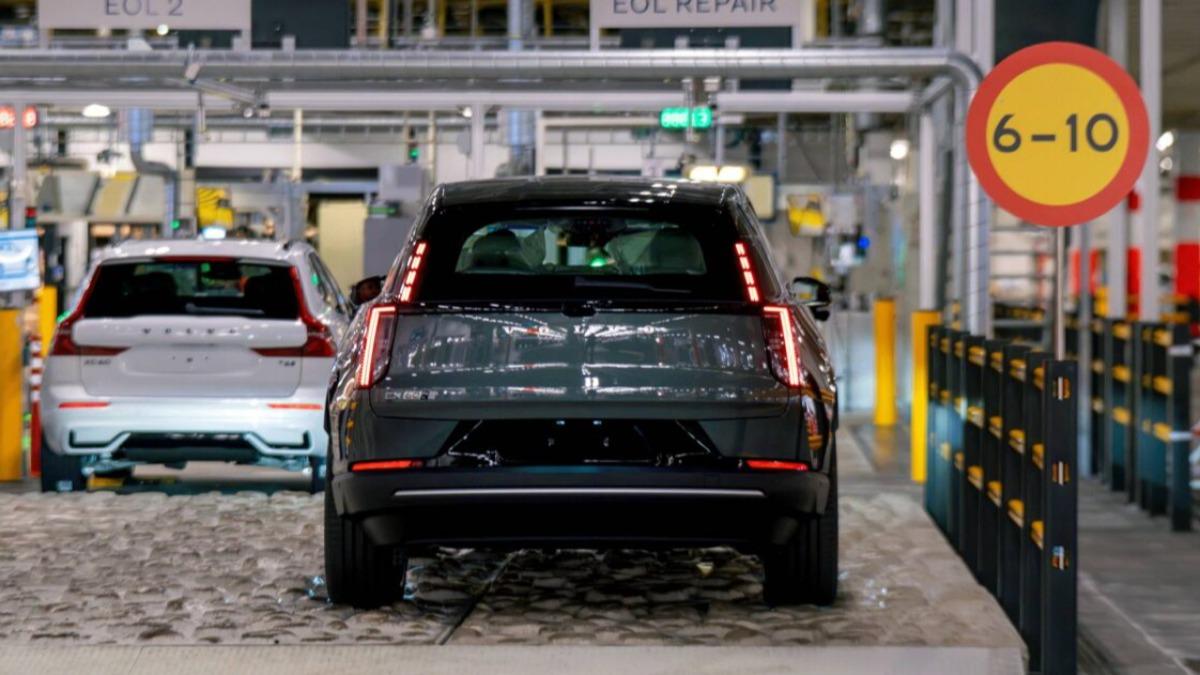 Volvo EX60訂單爆量超預期,產能擴張與延長工期應對需求。(圖/Volvo)