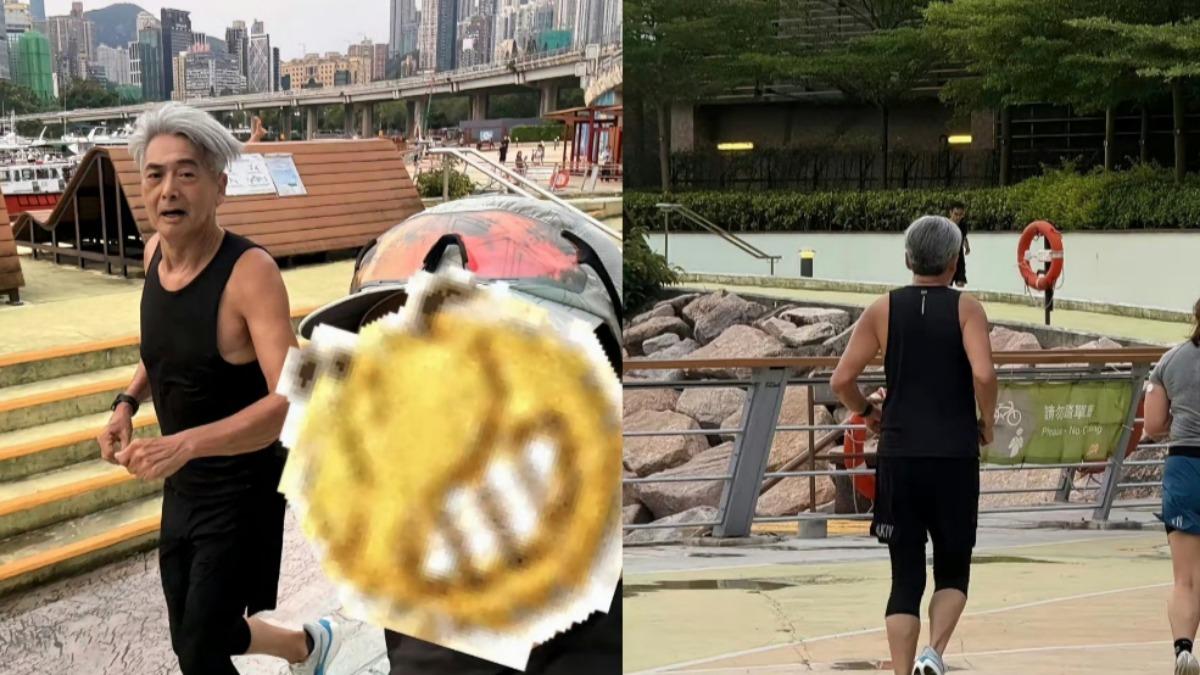 跑步偶遇周潤發!網見「消瘦頰凹」心碎:老得太快了