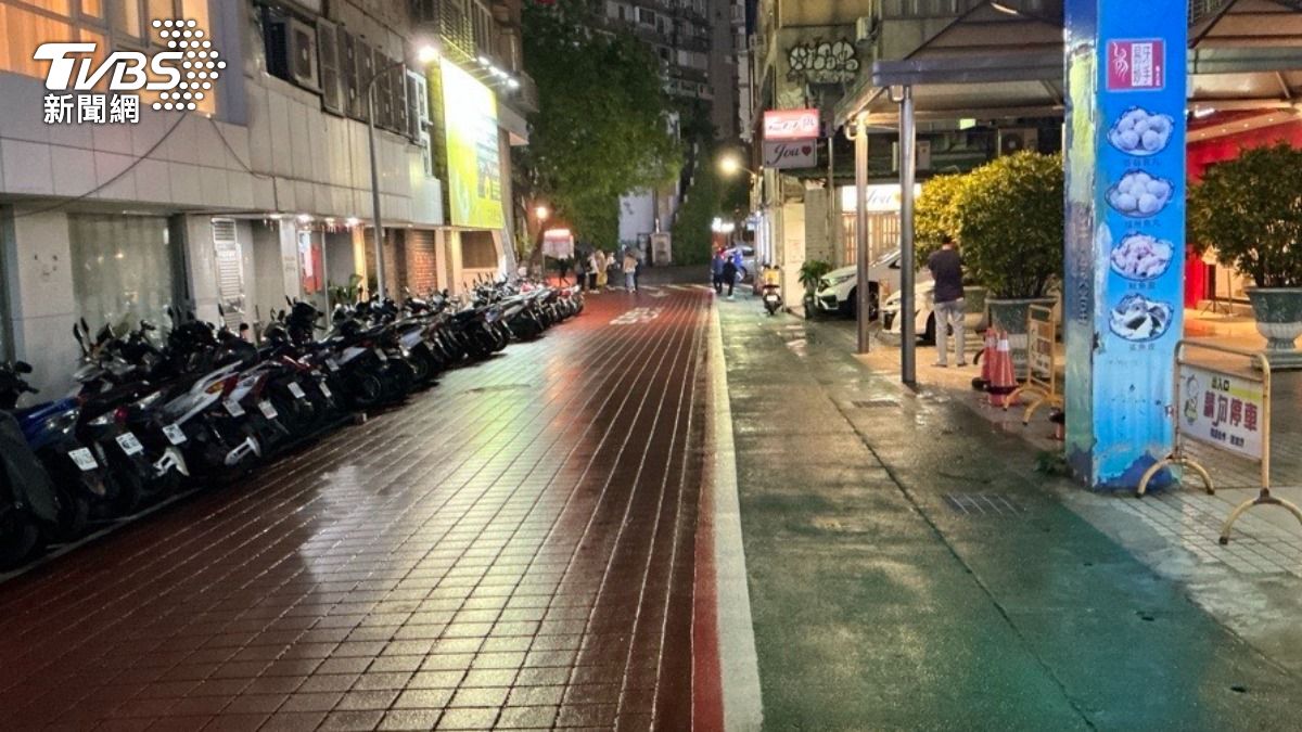 車禍現場外觀。(圖/TVBS)