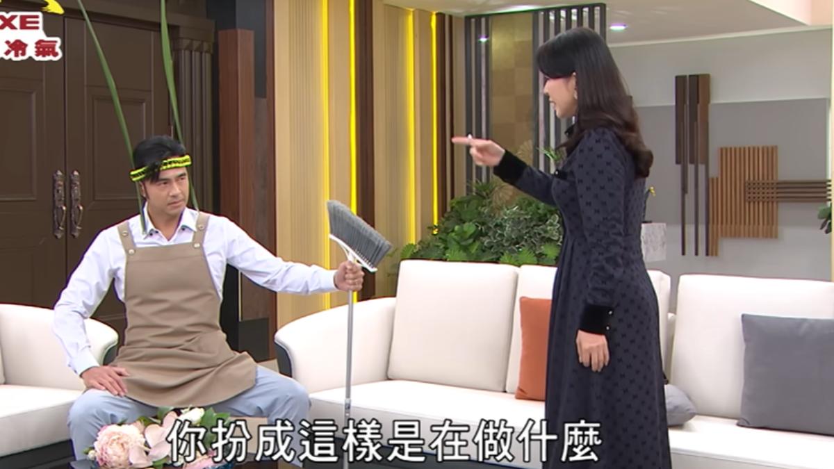 德馨(右)被黃玉榮激怒。(圖/翻攝自三立台劇YouTube)