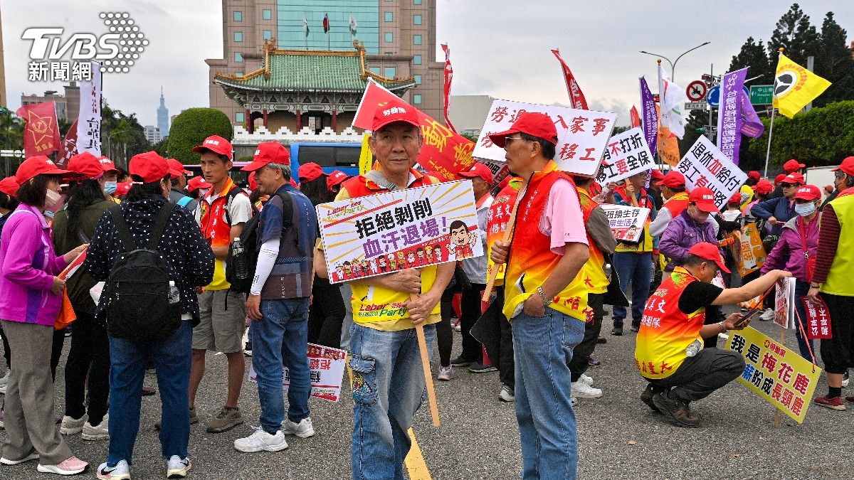 勞動節-勞工-遊行-勞退-雇主-退休-工會-戴國榮-勞保-勞退舊制-勞退新制-資遣費