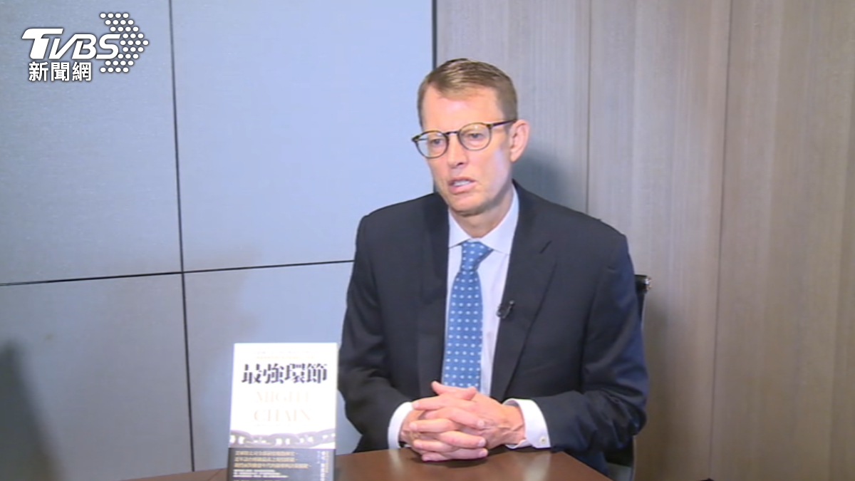 史都德曼證實2021年訪台是由白宮直接指示,負責向時任總統蔡英文簡報。(圖/TVBS)