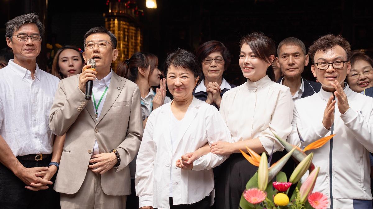 盧秀燕赴新竹市合體高虹安 藍議長送祝福:2028凱旋再回來