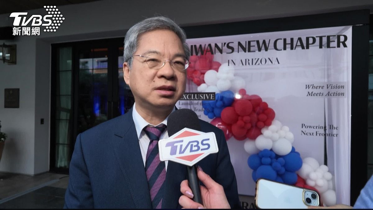 經濟部長龔明鑫說，臺貿中心會24小時待命接待臺商。(圖／TVBS)