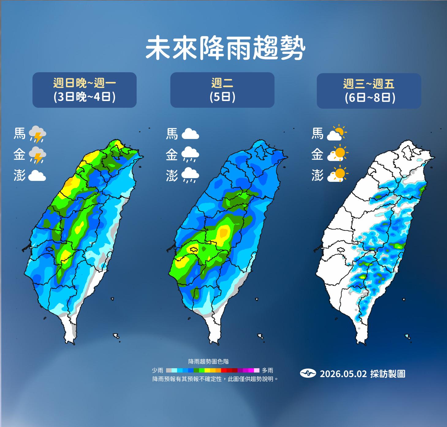明天天氣-天氣預報-氣象預報-一週天氣-氣象預報