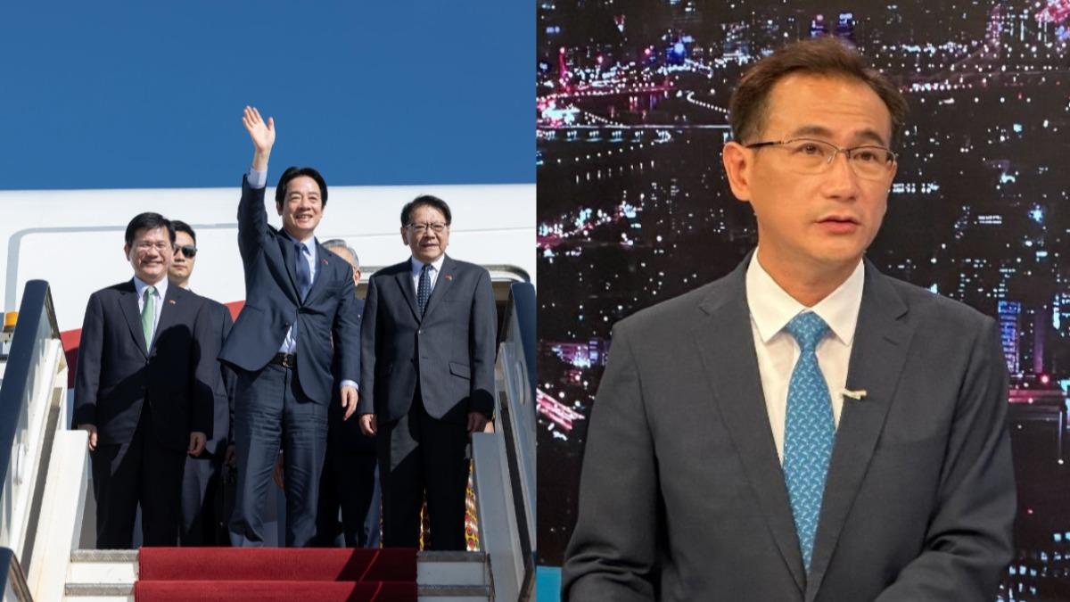原隨賴清德出訪!鄭運鵬「被總統放鴿子」大爆料:我不會屈服