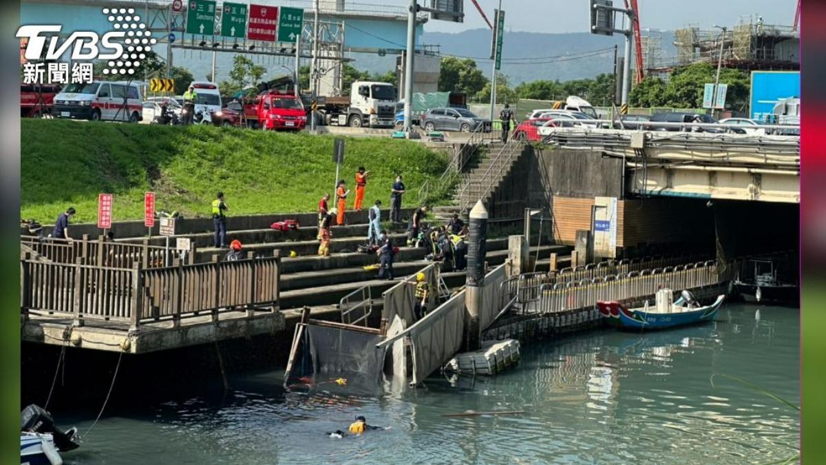 快訊/台北港護城河驚見男浮屍 身分不明調查中