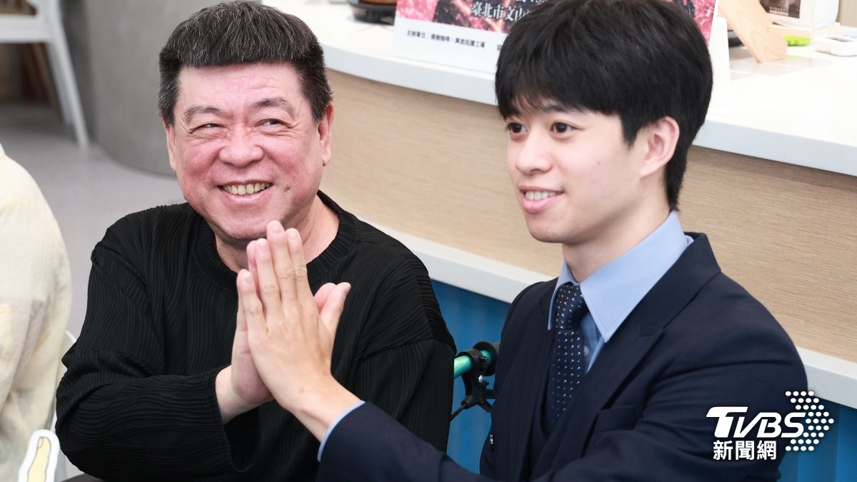 孫德榮與兒子感情緊密。(圖/趙世平攝)
