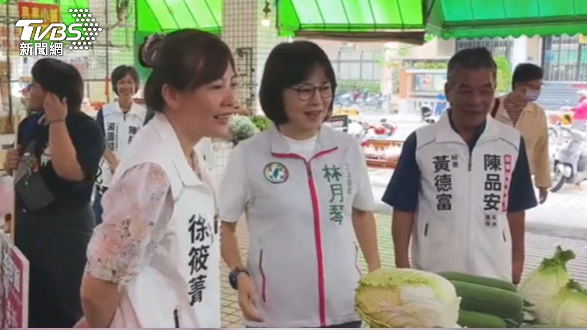 林月琴強調苗栗市是艱困選區，但身為苗栗女兒願意承擔。（圖／TVBS）