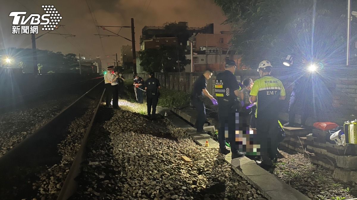 外籍男闖新豐平交道遭火車擦撞「腿骨折氣血胸」 600乘客受影響