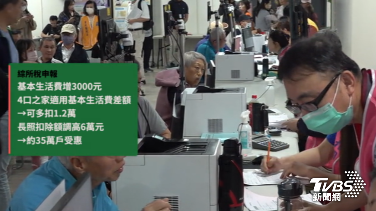 民眾用網路申報有7成是手機報稅。（圖／TVBS）