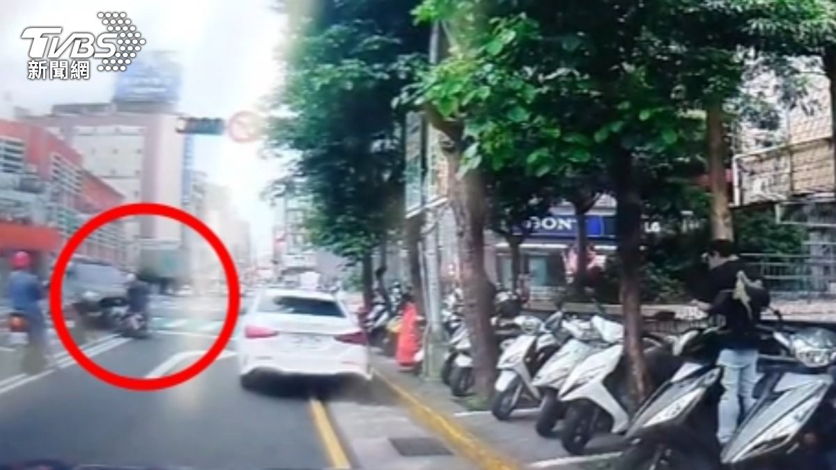 車藏喪屍煙彈！基隆男逆向猛撞4車　騎士：駕駛恍惚、腳抖疑毒駕