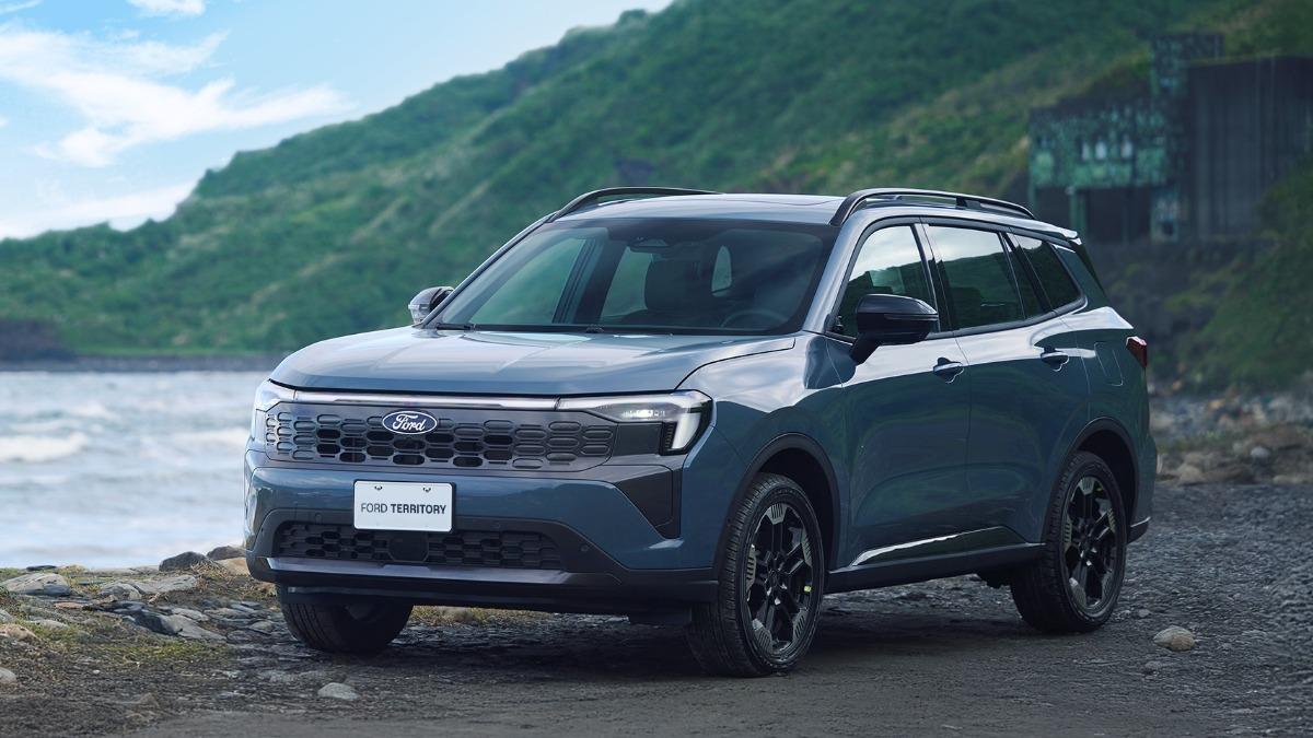 Ford Territory單月共售出1294輛拿下第三名。(圖/Ford提供)
