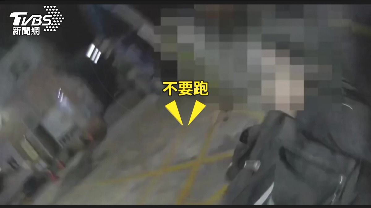 台中路檢驚見「車塞4失聯移工」全落網。(圖/TVBS)