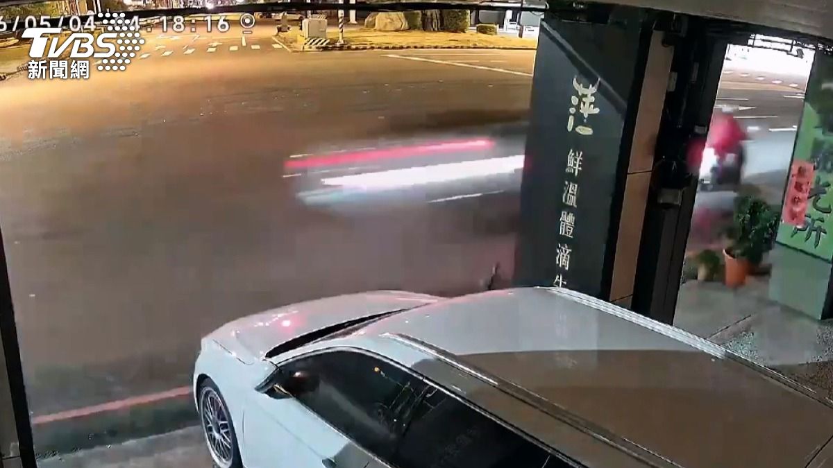 毒駕撞賣菜阿伯!肇事車速度之快 幾乎只看得到車燈殘影
