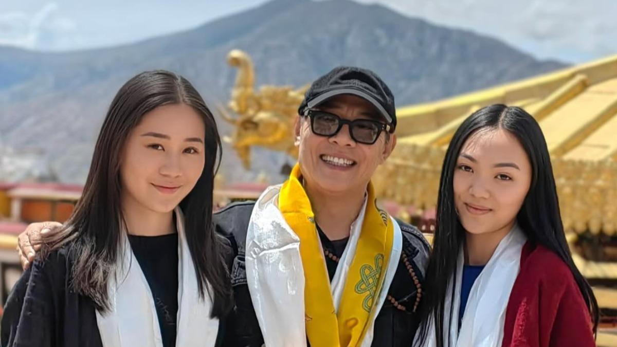 李連杰與前妻所生的2名愛女感情極好,時常共同出遊與修習佛法。(圖/翻攝自IG)
