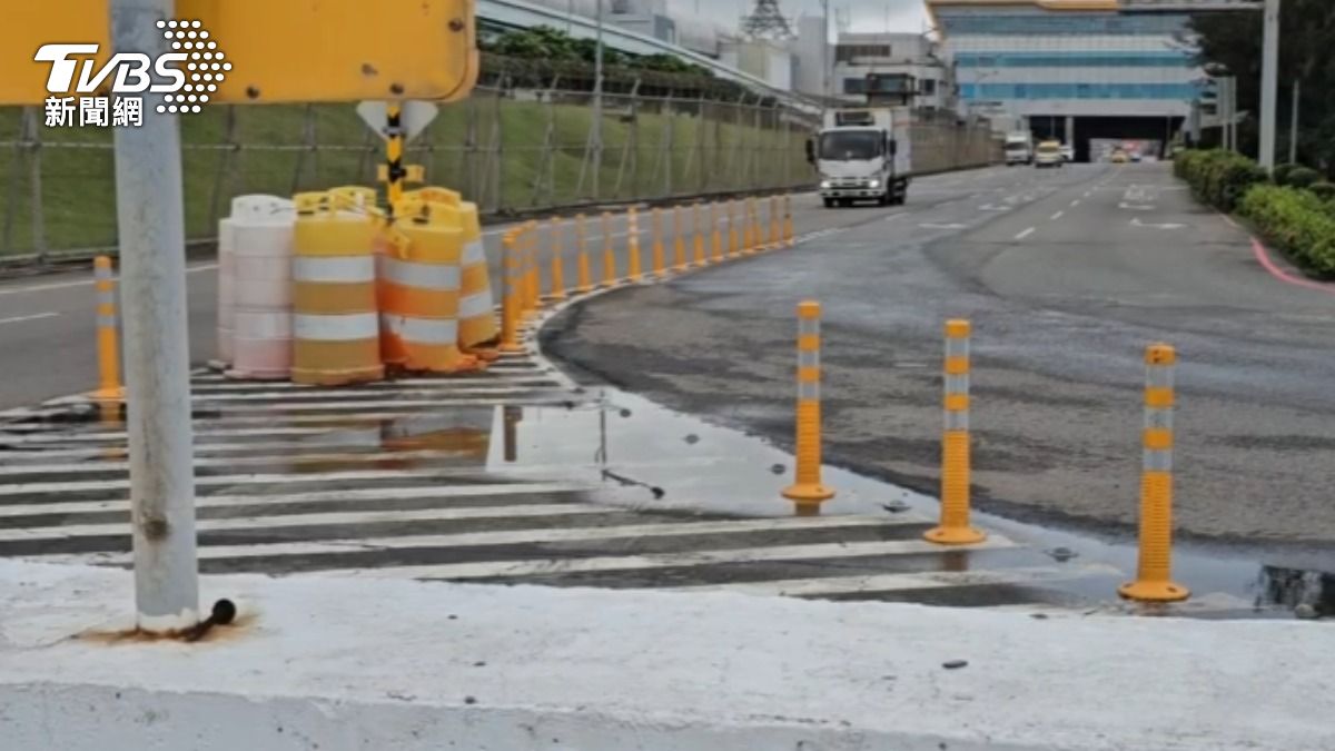 該路段一年發生高達十起車禍。(圖/TVBS)