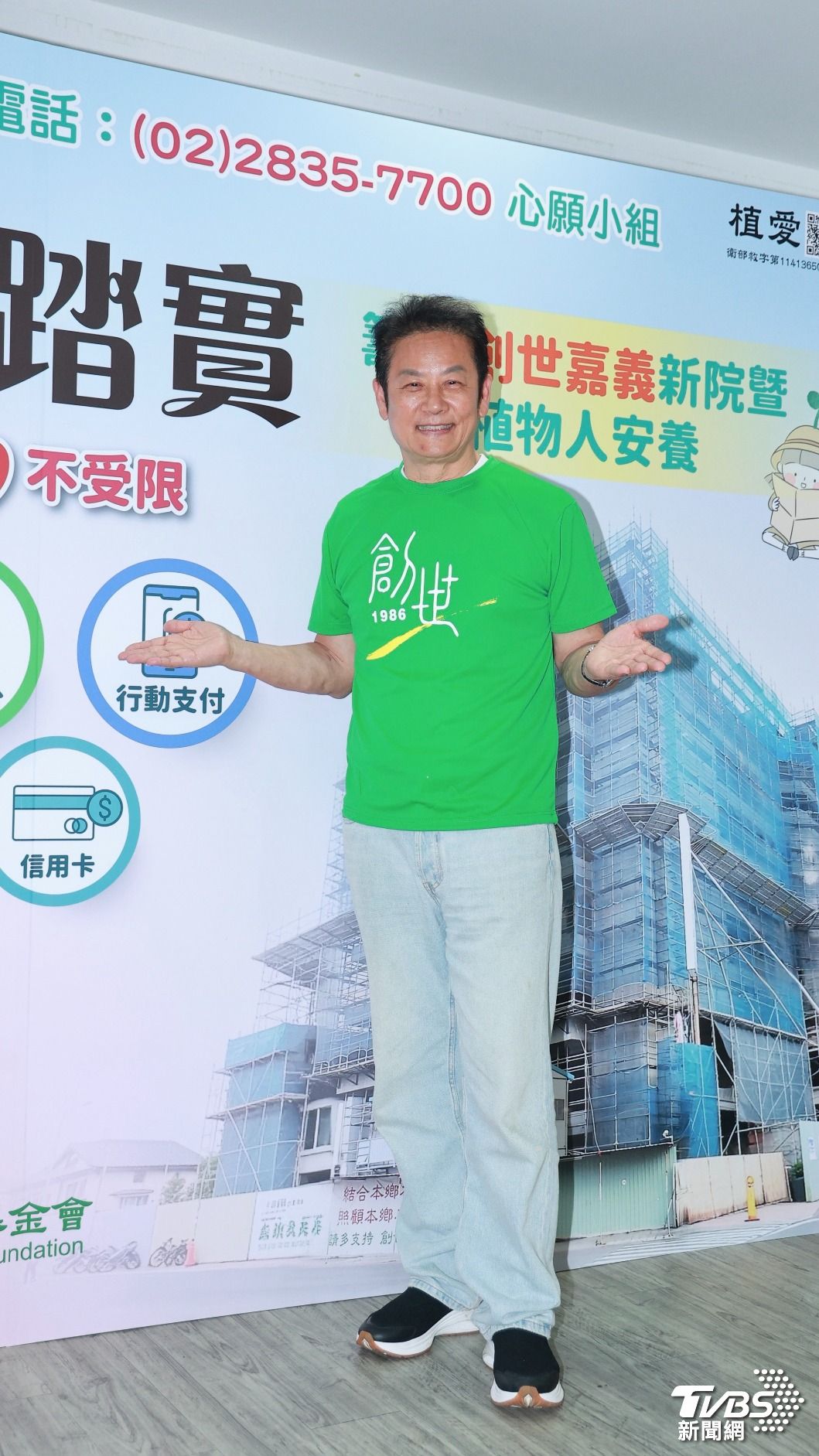 徐乃麟沒注意到王俐人新聞,但支持她的選擇。(圖/黃城碩攝)