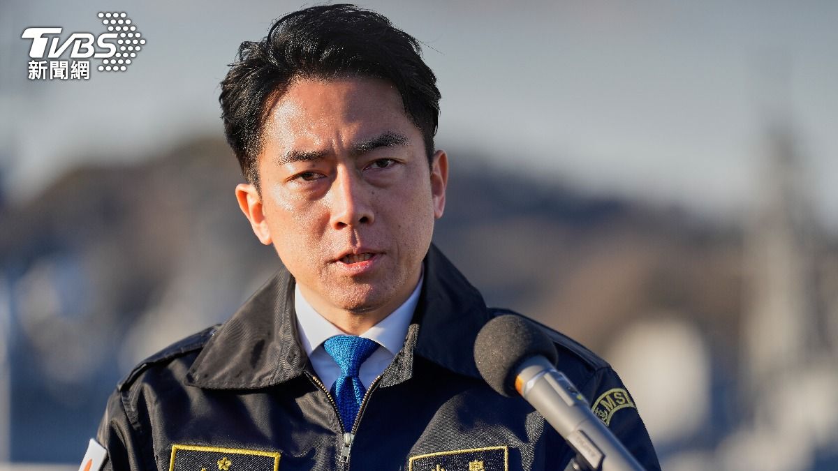 日本防衛大臣小泉進次郎訪問菲律賓。(圖/達志影像美聯社)