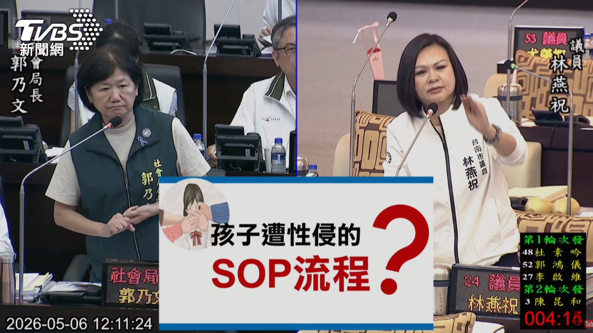台南女童性侵案接獲陳情的議員怒轟保護令沒啟動,對於兒少的保護SOP慢了好幾拍。(圖/TVBS)