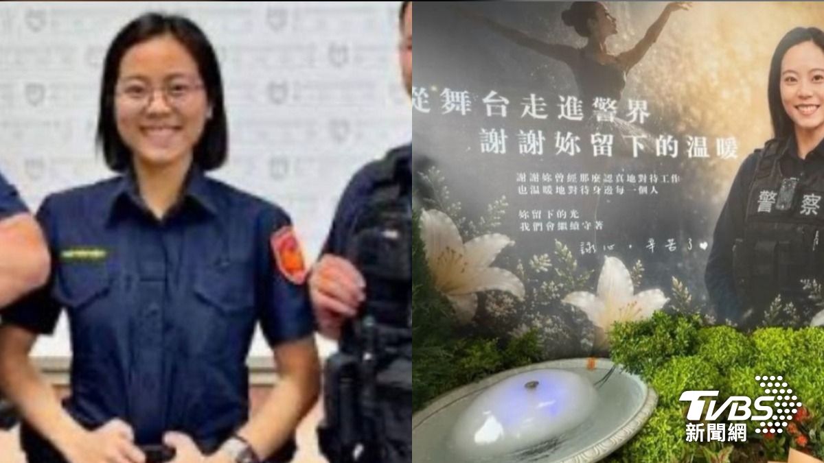 桃園女警悼鄭詠心「開吃播秀身材」挨轟蹭熱度　分局出手了